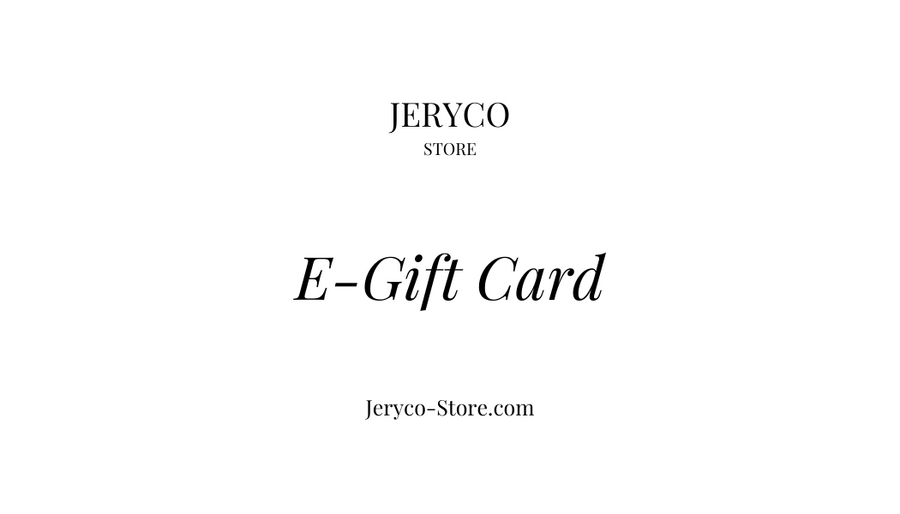 Jeryco Store E-Gift Card