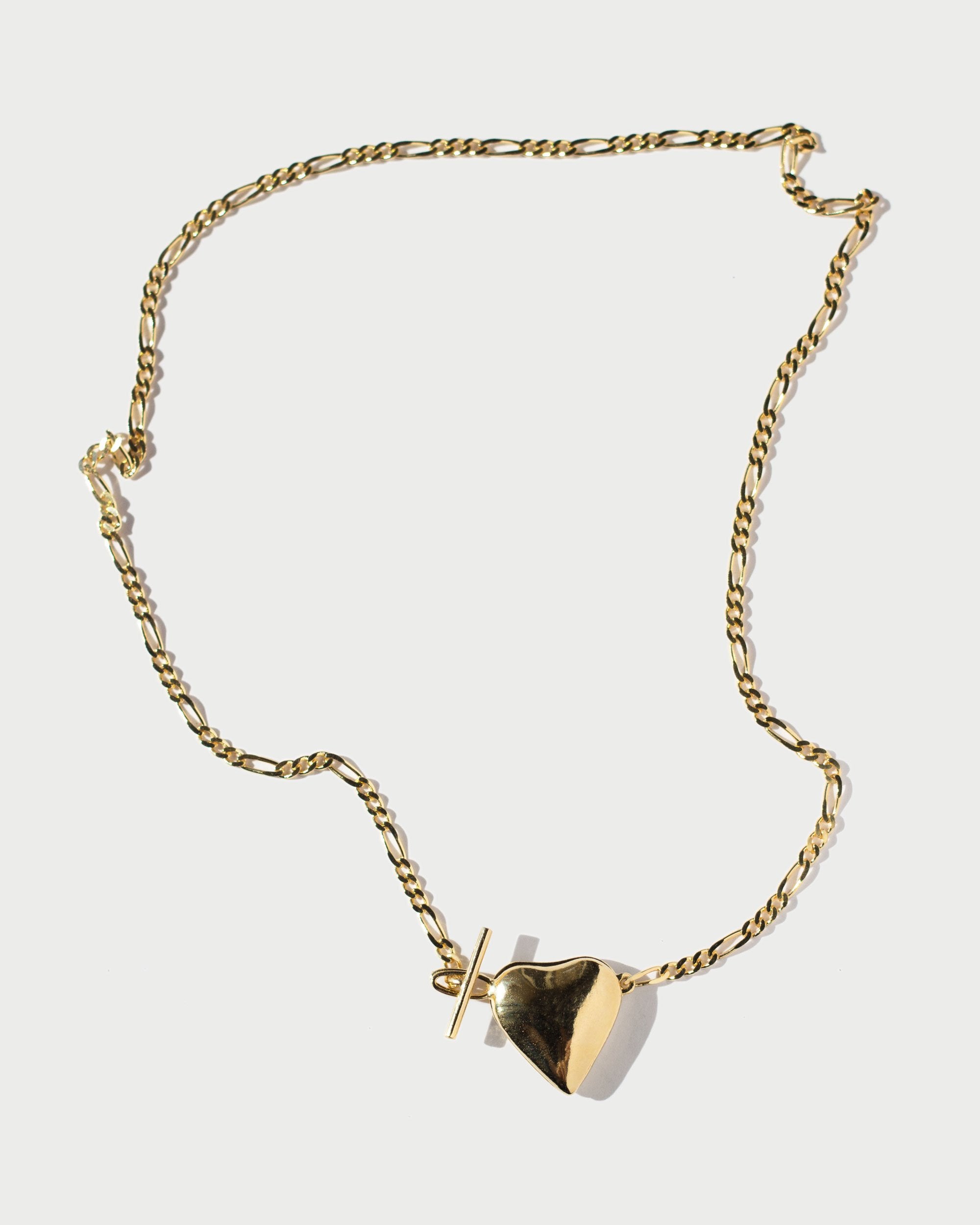 Figaro Heart Locket Necklace by Knobbly Studio | Jeryco Store